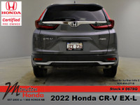 Recent Arrival! 2022 Honda CR-V EX-L Modern Steel Metallic AWD CVT 1.5L I4 Turbocharged DOHC 16V LEV... (image 4)