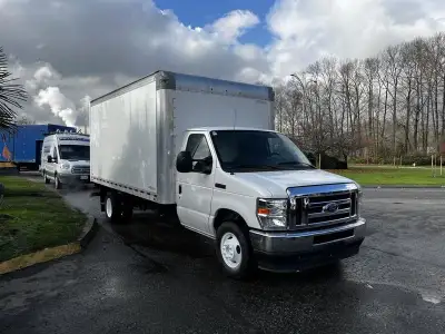 2021 Ford Econoline E-450 14 Foot Cube Van, 7.3LV8, 8 cylinder, 2 door, RWD, cruise control, air con...