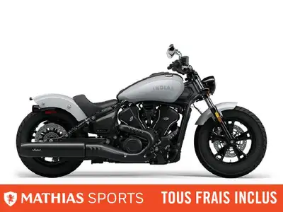 Concessionnaire des véhicules neufs et d'occasion. Cruiser INDIAN Scout Sixty Bobber Limited 2025 FI...