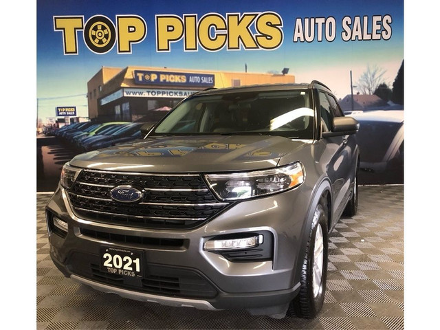  2021 Ford Explorer Leather, Second Row Buckets, BLIS, Accident  in Cars & Trucks in North Bay