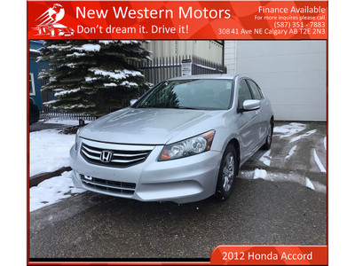  2012 Honda Accord Sedan SE/ LOW KMS/ ACTIVE STATUS!