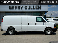 Explore the 2025 Chevrolet Express Cargo Van, in classic white, with an efficient rear-wheel-drive s... (image 2)