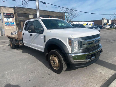  2019 Ford F-550 Dually Crew Cab 11.6ft Flat Bed 4WD