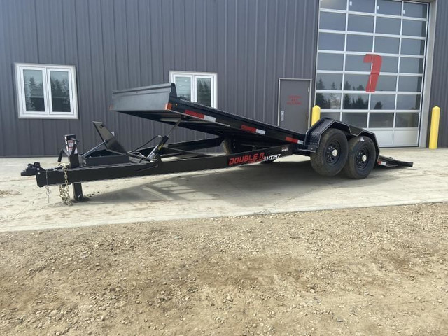 2025 Double A Trailers 83in. x 20' Hydraulic Tilt Deck Trailer in Cargo & Utility Trailers in Grande Prairie