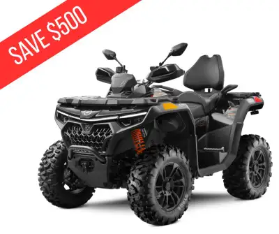 2025 CFORCE 1000 TOURING Starting at $16,999 The price includes the MRSP $15,899, $600 freight, and...