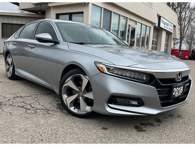 2018 Honda Accord Touring - LTHR! NAV! HUD! BACK-UP CAM! BSM! in Cars & Trucks in Kitchener / Waterloo