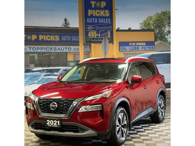 2021 Nissan Rogue SV, AWD, Pano Sunroof, One Owner, Accident Fre in Cars & Trucks in North Bay