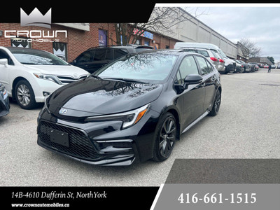 2023 Toyota Corolla Hybrid SE CVT AWD, SUNROOF, ALLOY WHEELS