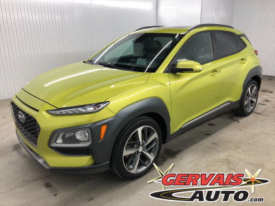 2019 Hyundai Kona Ultimate 1.6T AWD GPS Cuir Toit Ouvrant Mags