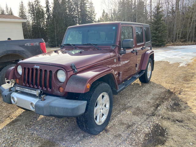 2009 Jeep Wrangler Unlimited Sahara in Cars & Trucks in Edmonton