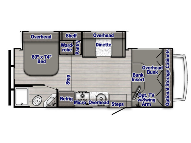  2023 Gulf Stream Conquest 6245 Motorisé classe C 2023 Gulf Stre in RVs & Motorhomes in Lanaudière - Image 2