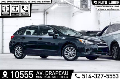 2012 SUBARU Impreza Premium 2.0i AWD/MAGS/SIEGE CHAUFF/BLUETOOTH