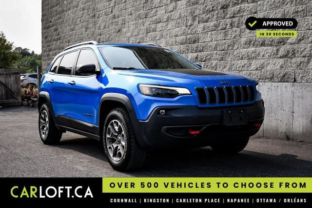 2020 Jeep Cherokee Trailhawk Elite • SUNROOF • COOLED LEATHER in Cars & Trucks in Kingston