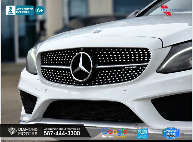 2017 Mercedes-Benz C-Class AMG C43 4MATIC in Cars & Trucks in Edmonton - Image 2