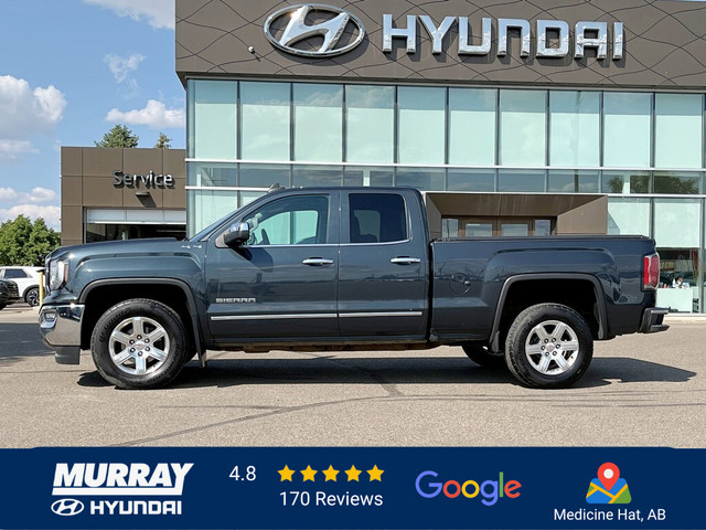 2017 GMC Sierra 1500 4WD Double Cab 143.5 SLT Tow Package 6.2 v8 in Cars & Trucks in Medicine Hat - Image 4