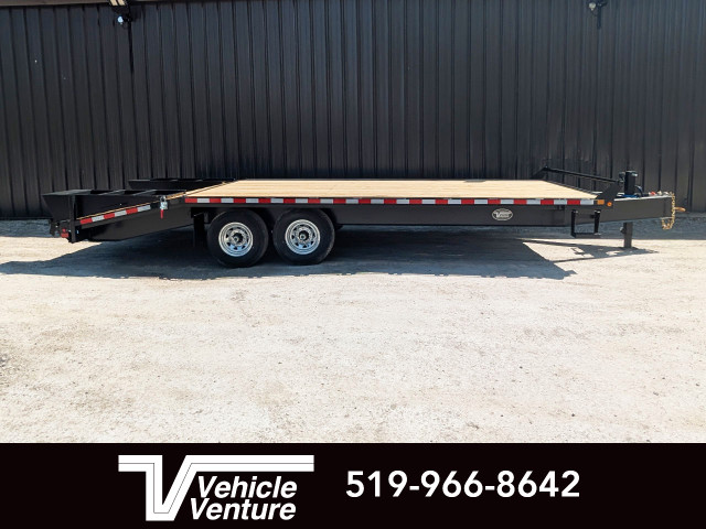 2025 CANADA TRAILER 102X22 BEAVERTAIL PINTLE DECKOVER 14000 GVWR in Cargo & Utility Trailers in Oakville / Halton Region - Image 4