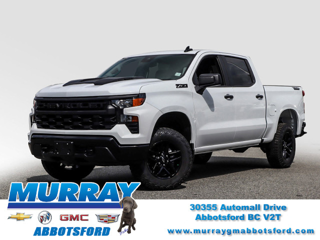2025 Chevrolet Silverado 1500 Custom Trail Boss in Cars & Trucks in Abbotsford