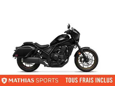 Concessionnaire des véhicules neufs et d'occasion. Cruiser HONDA Rebel 1100 Touring ABS DCT 2025 La...