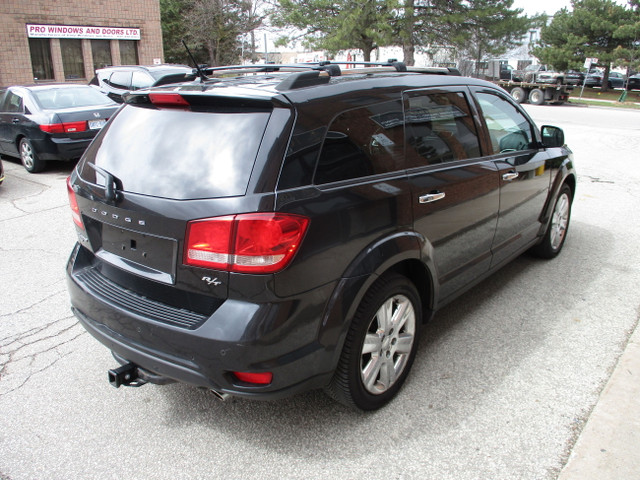 2012 Dodge Journey R/T ***CERTIFIED | NO ACCIDENTS | LEATHER*** in Cars & Trucks in Mississauga / Peel Region - Image 4