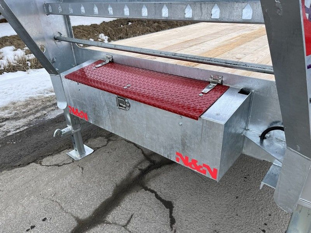 2025 N&N BUFJR204G20K gooseneck 24FT  galvanized 2X10K axles in Cargo & Utility Trailers in Winnipeg - Image 3