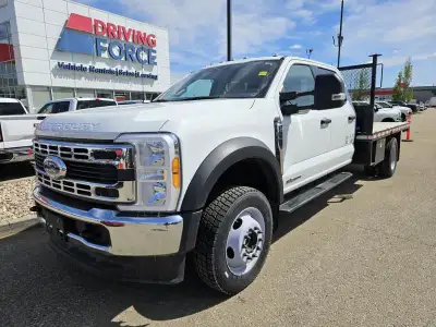 2023 Ford Super Duty F-550 DRW XLT 4WD Crew Cab 203" WB 84" CA, 6.7L V8 Diesel, 12ft Deck, Remote Ke...