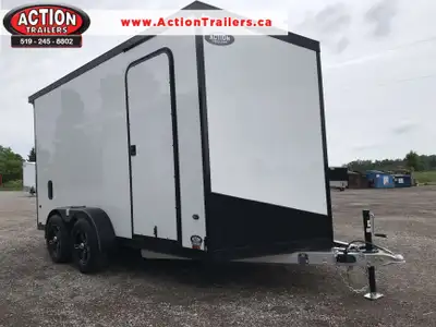 LEGACY SERIES ALL ALUMINUM FRAME 7' X 14' TANDEM AXLE CARGO W/ RAMP DOOR AND POLYCORE PANEL UPGRADE!...
