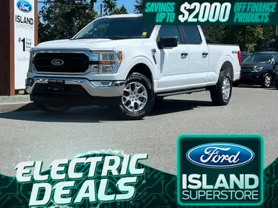 This 2021 Ford F-150 XLT has an Oxford White Exterior and Dark Slate Interior with seating for 6. Eq...