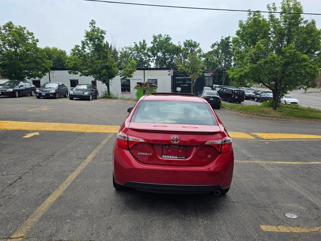 TOYOTA COROLLA S | AUTO | LEATHER | SUNROOF | BACK UP CAM| LOW K in Cars & Trucks in Mississauga / Peel Region - Image 4