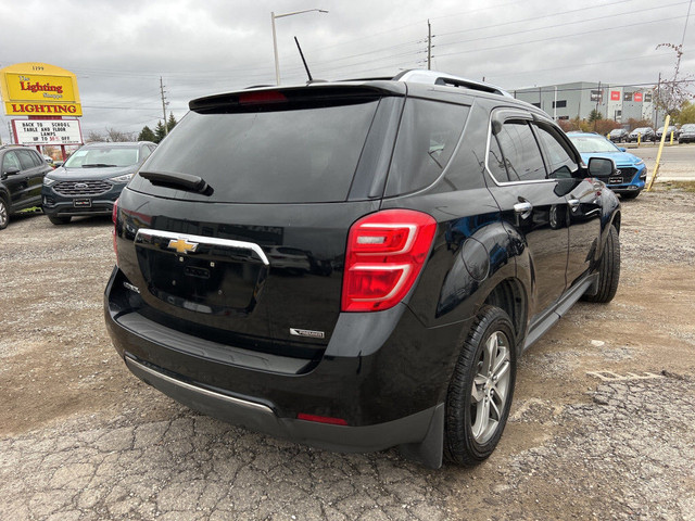  2017 Chevrolet Equinox LTZ | NAV | LEATHER | SUNROOF | CAMERA | in Cars & Trucks in London - Image 4