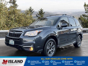 2018 Subaru Forester Touring | 6-Speed Manual | Sunroof | Roof Rack | Heated Seats