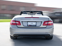 2011 Mercedes Benz E-500 Cabriolet AMG PKG Grey Exterior on Black Interior comes with Navigation and... (image 3)