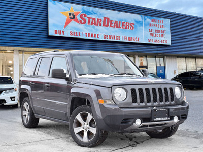  2016 Jeep Patriot AWD LEATHER SUNROOF LOADED! WE FINANCE ALL CR
