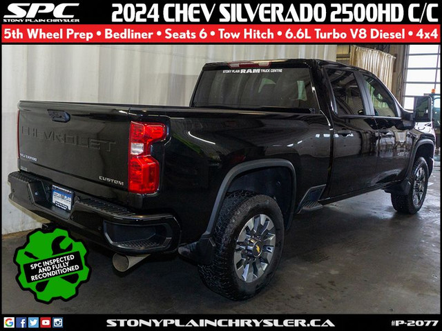 2024 Chevrolet Silverado 2500HD 4WD Crew Cab Standard Box Custom in Cars & Trucks in St. Albert - Image 3