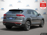 New Price! Odometer is 40747 kilometers below market average! Pure Gray 2023 Volkswagen Atlas Cross... (image 4)