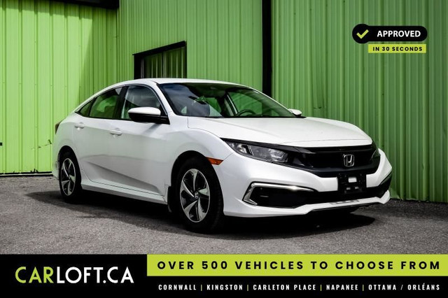 2021 Honda Civic Sedan LX • HEATED SEATS • LANE KEEP ASSIST • CP in Cars & Trucks in Cornwall