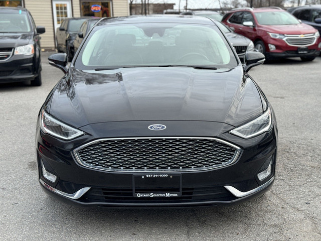 2020 Ford Fusion Hybrid Titanium / Leather, Sunroof, Navi, Back  in Cars & Trucks in City of Toronto - Image 2