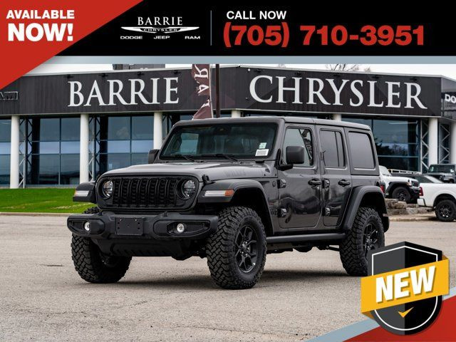 2025 Jeep Wrangler Willys in Cars & Trucks in Barrie