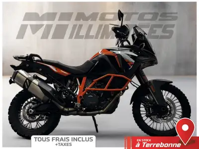 KTM 1290 SUPER ADVENTURE R 2020 Noir et Gris et Orange 16544 km au compteur. Motos Illimitées Terreb...
