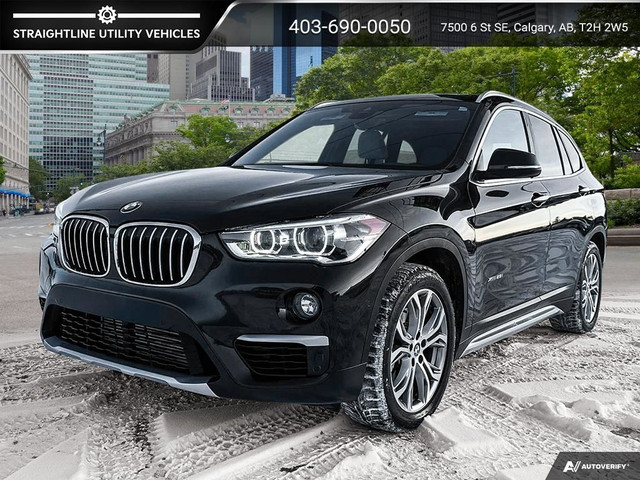 2018 BMW X1 Xdrive28i - 1 owner, clean carfax, 2 sets of tires in Cars & Trucks in Calgary