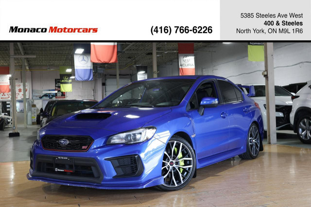 2021 Subaru WRX STi - AEM INTAKE|MBRP EXHAUST|BLINDSPOT|SUNROOF in Cars & Trucks in City of Toronto