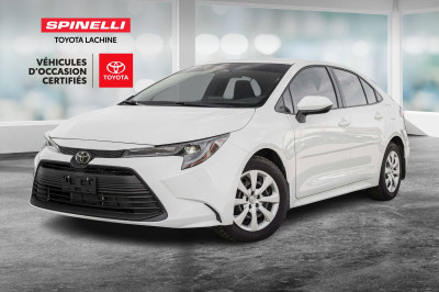 2024 Toyota Corolla LE COMME NEUF ! BAS KM ! TOYOTA CERTIFIED !