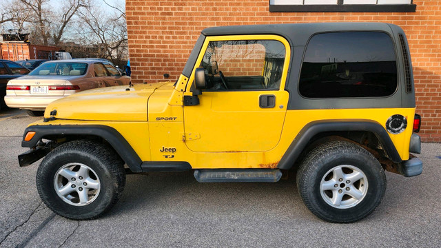 2003 Jeep TJ 2dr Sport 4WD in Cars & Trucks in Oakville / Halton Region - Image 2