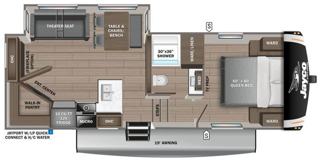 2024 JAYCO EAGLE HT 26REC in Travel Trailers & Campers in Hamilton - Image 2