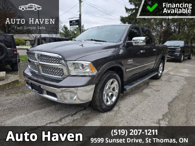 2016 Ram 1500 Laramie - Premium Audio - Leather Seats