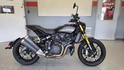 This Indian FTR1200S is the muscle car of motorcycles—bold, powerful, and built for thrills. With st...