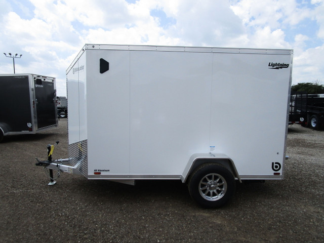 2023 Lightning Aluminum Lightning Cargo Trailer - 6' x 10'! in Cargo & Utility Trailers in London - Image 3