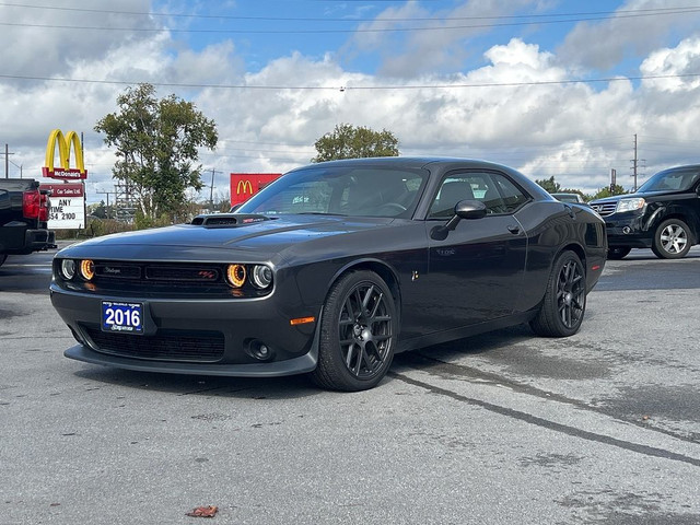  2016 Dodge Challenger R-T ScatPack Shaker 6.4L CALL NAPANEE 613 in Cars & Trucks in Belleville