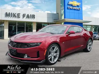 2LT Coupe – Wild Cherry Metallic Tintcoat with Jet Black interior, remote vehicle start, auto climat...