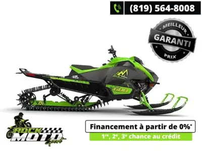 MEGA DEAL ARCTIC CAT TRANSPORT ET PRÉPARATION EN SUS FINANCEMENT FACILE 1ère, 2e et 3e chance au cré...