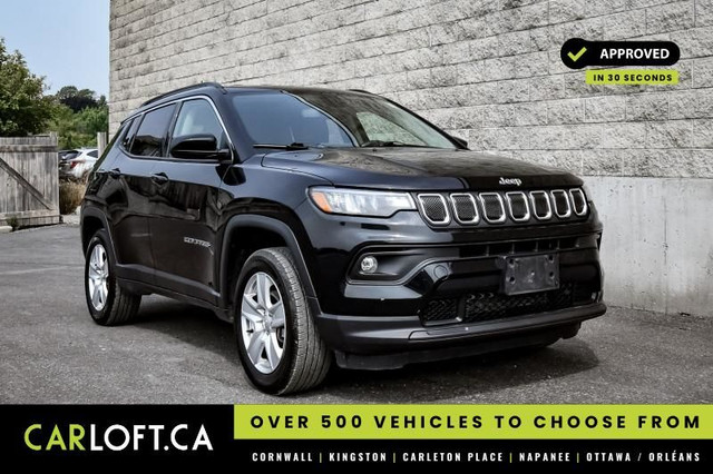 2022 Jeep Compass North • REMOTE START • HEATED SEATS/STEERING in Cars & Trucks in Kingston
